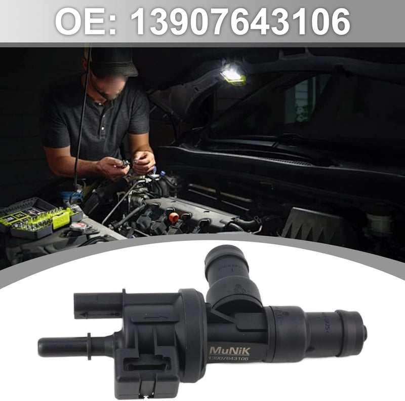 MUNIK 13907643106 Fuel Tank Breather Valve 2014-2021 For BMW 118i 120i 225i 218i 220i 320i 330i 340i 420i 430i 440i 425i 525i 530i 535i 540i 630i 640i 730Li 740Li 840i M3 M4 Replat# V20770049 - Image 3